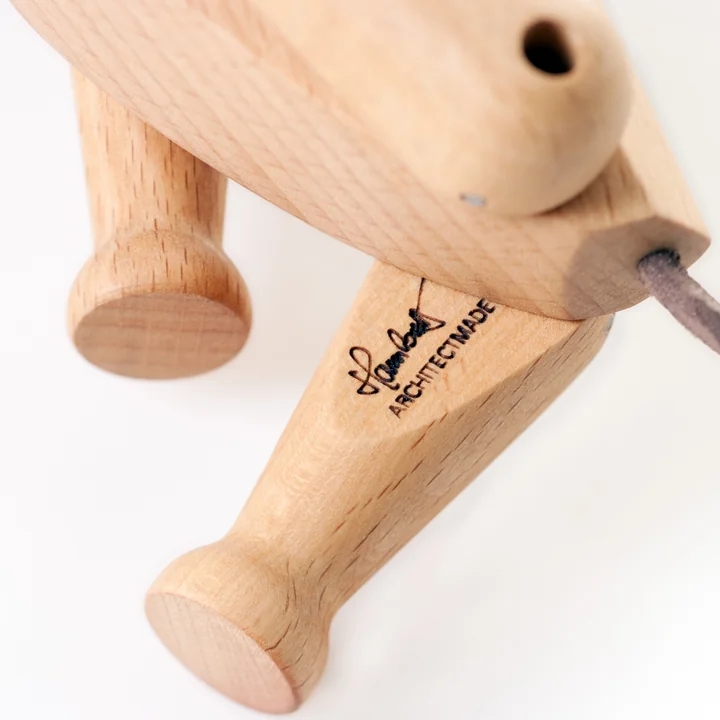 Architectmade - Chien en bois Oscar