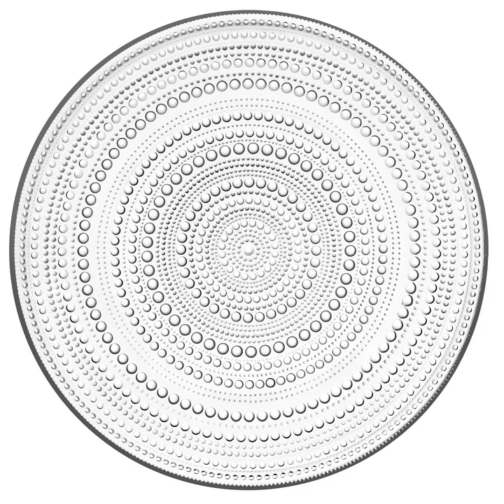Kastehelmi Assiette Ø 31,5 cm de Iittala en clair