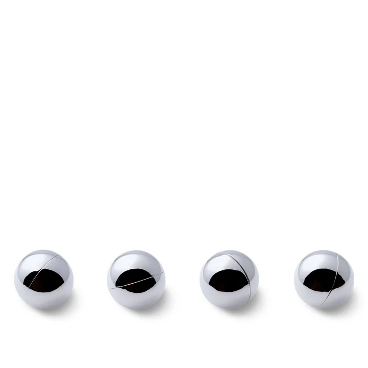 Philippi - Lot de 4 poids pour nappe aimantés Gravity Ball