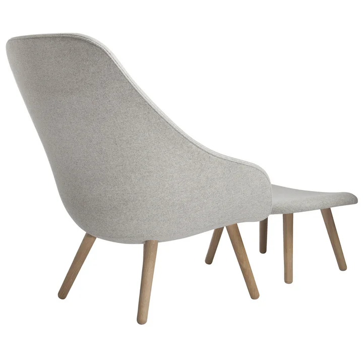 HAY - About A Lounge Chair AAL 92 avec pouf