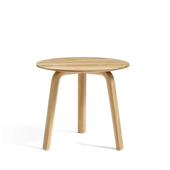 Bella Table d'appoint Ø 45 cm / H 39 cm de HAY en chêne huilé
