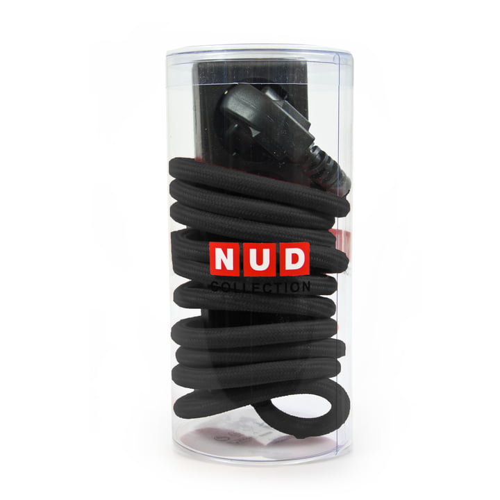 NUD Collection - Extension Cord triple prise, Raven (TT-09)