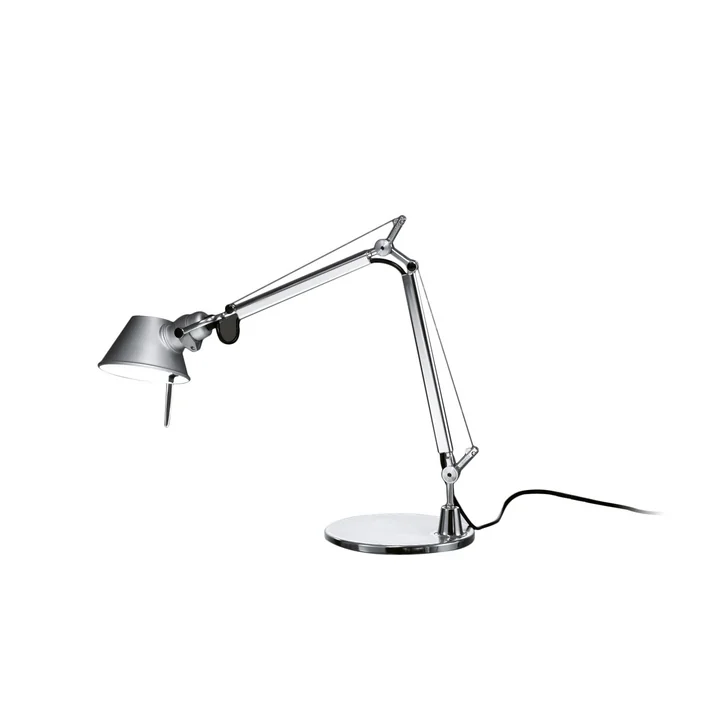 Tolomeo Mini LED lampe de table de Artemide dans la version aluminium
