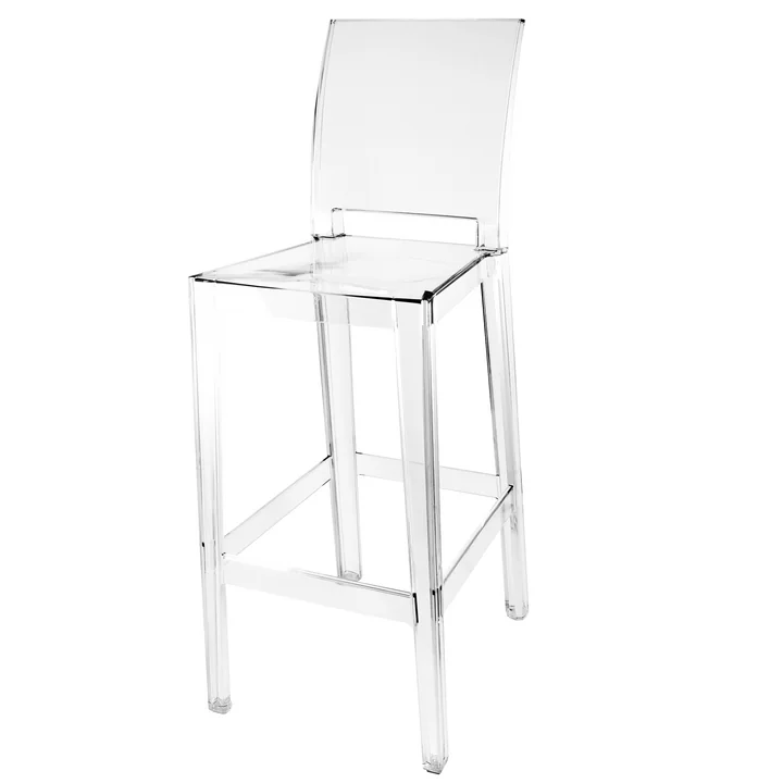 One More , One More Please Tabouret de bar, carré H 110 de Kartell