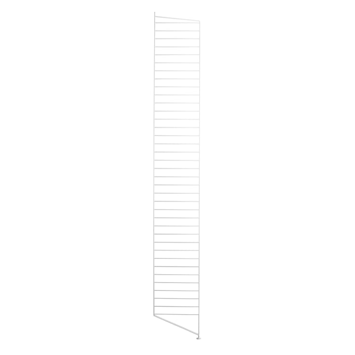 String élément de sol pour système de rayonnage, 200 cm, blanc