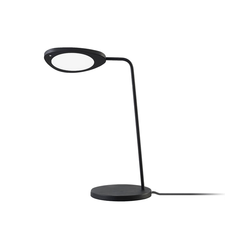 Lampe de table OLED à feuille de Muuto en noir