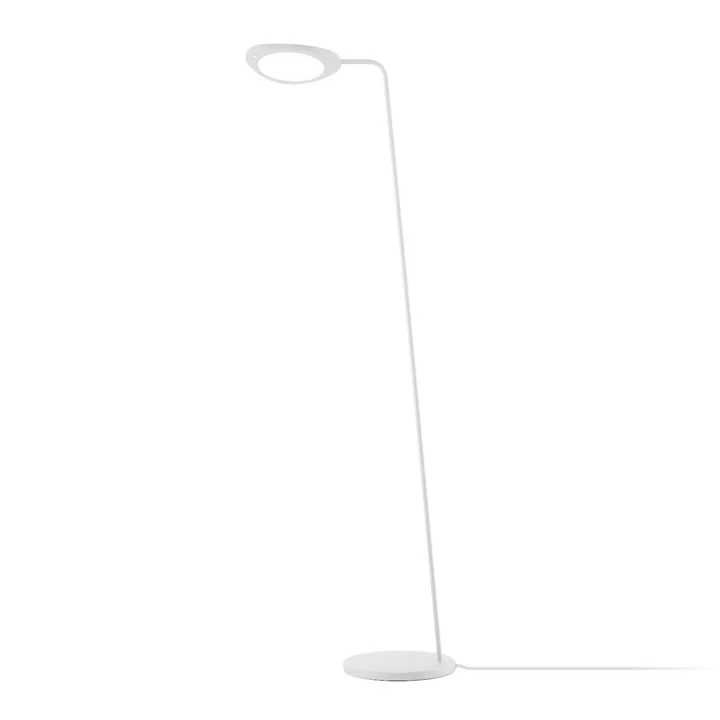 Lampadaire à feuille de Muuto en blanc