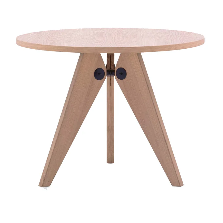 Vitra - Table de repas Guéridon, chêne naturel, 95 cm