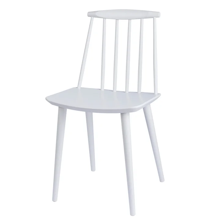 J77 Chair de HAY en blanc