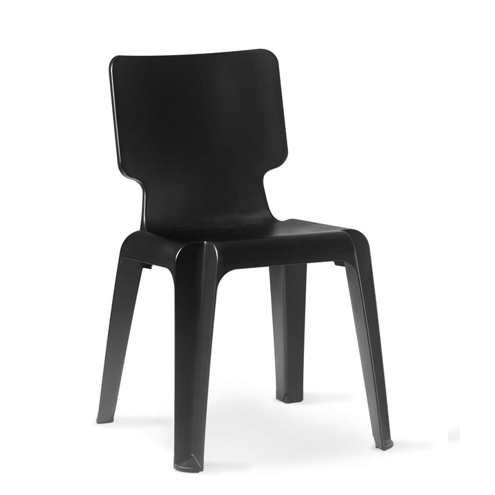 Authentics - Chaise Wait, noir
