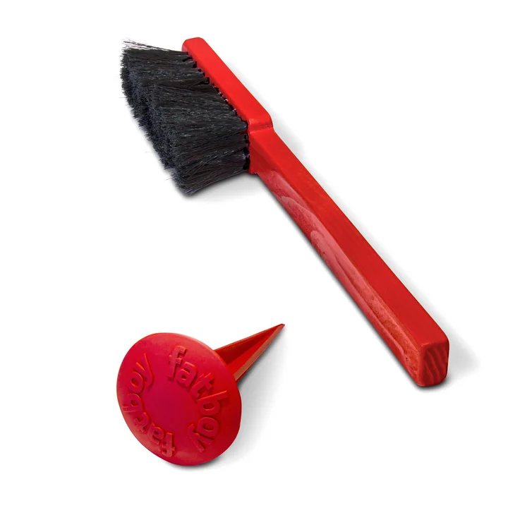 Fatboy - Picnic Lounge , balai et hareng en rouge