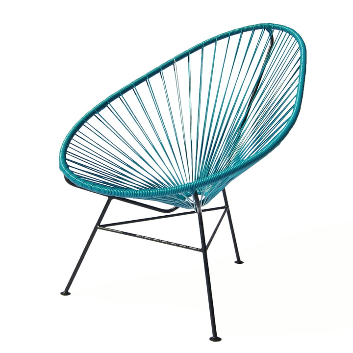 OK Design - la chaise Acapulco, bleu pétrole