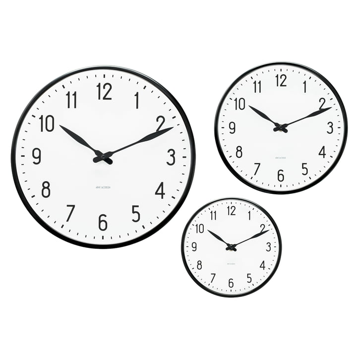 Rosendahl Timepieces - Horloge murale AJ Station - Groupe, tailles