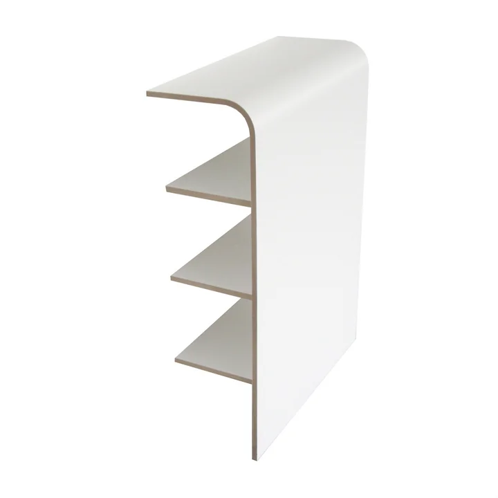 Platz rangement de chaussures par Tojo en blanc