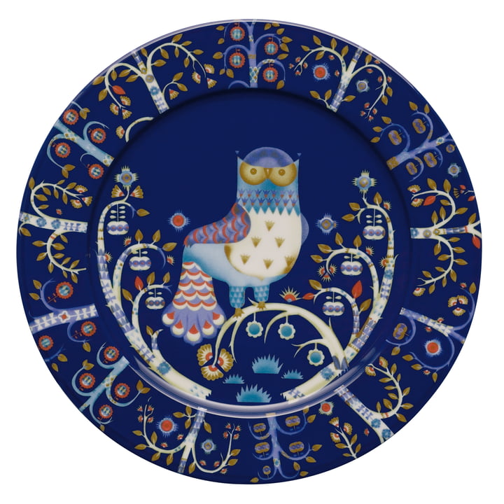 Le Taika assiette plate de Iittala en bleu, Ø 30 cm