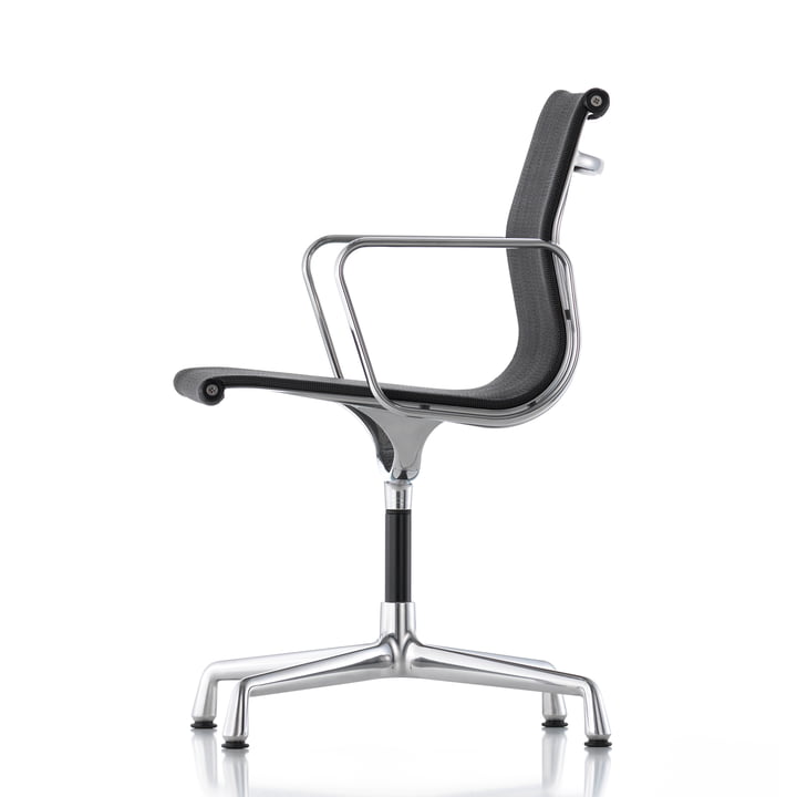Vitra - EA 104 Chaise de bureau pivotante, Hopsak, nero