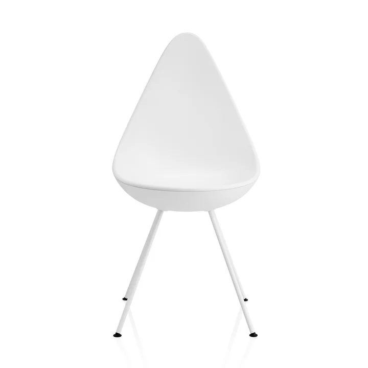 Drop Chaise de Fritz Hansen en blanc