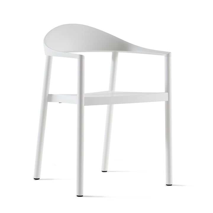 Plank - Monza Chaise, blanc / blanc