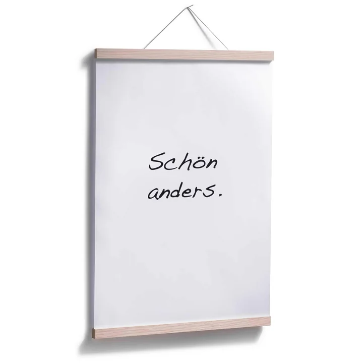 side by side - Baguette à images 50 cm, chêne