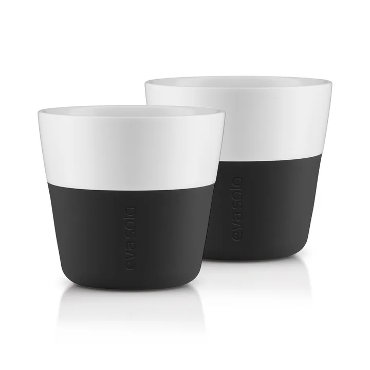 Caffé Tasses à lungo (set de 2) de Eva Solo en noir