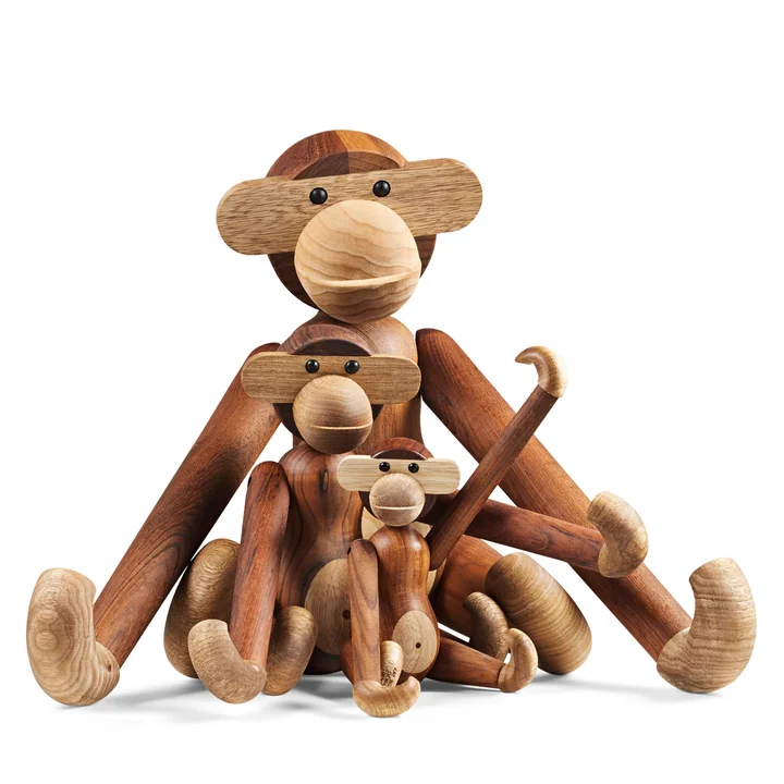Singe en bois de Kay Bojesen