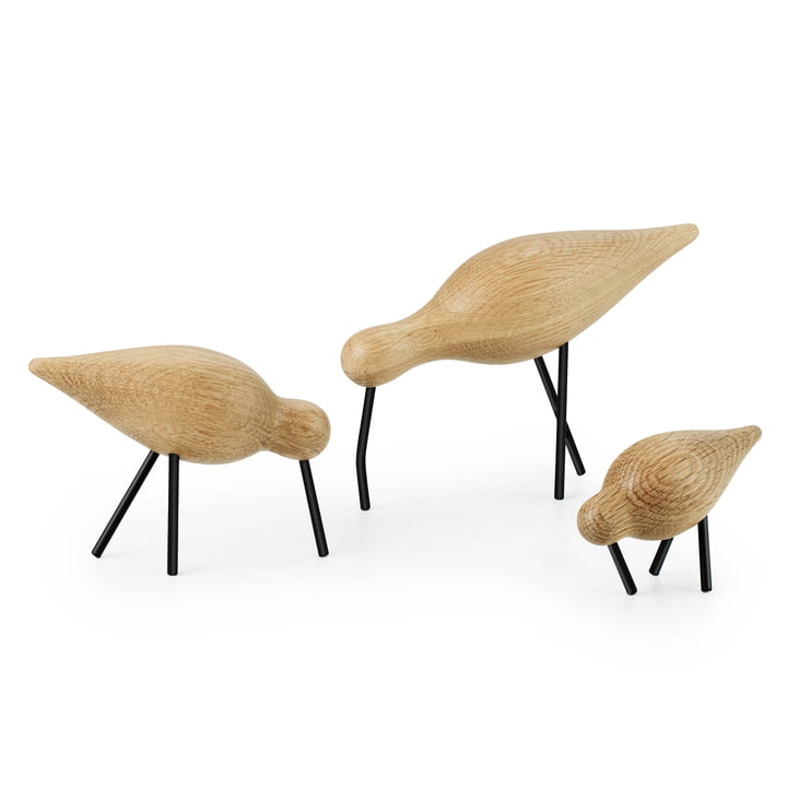 Shorebird de Normann Copenhagen en chêne avec acier noir