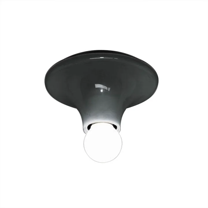 Applique et plafonnier Teti d' Artemide en gris anthracite