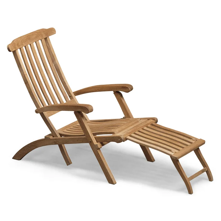 Skagerak - Steamer Chaise longue, teck