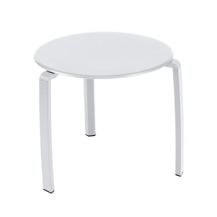 Fermob - Table d'appoint Alizé Ø 48 cm, blanc coton