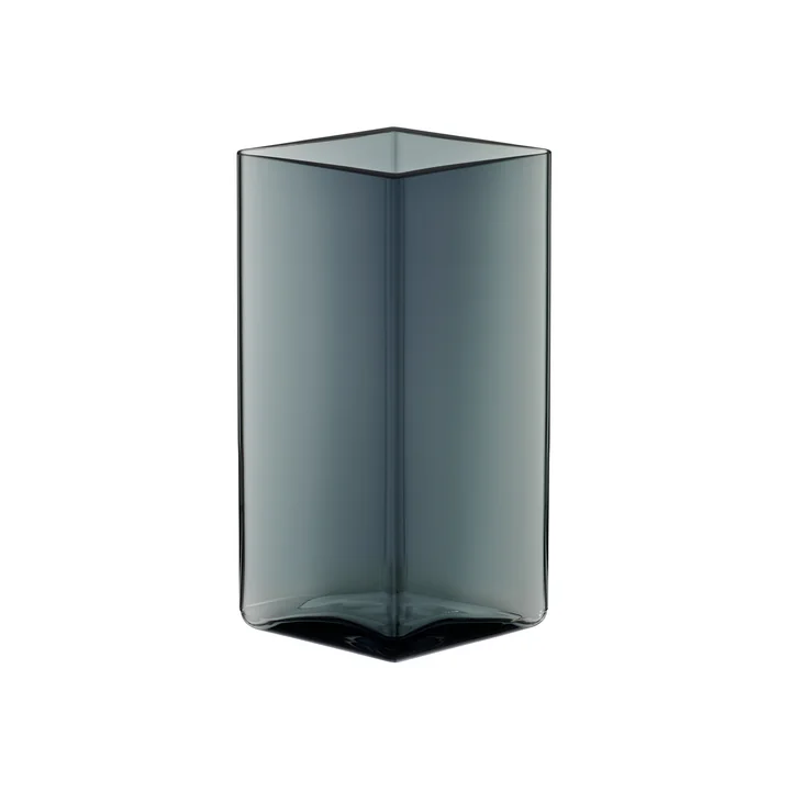 Ruutu Vase 115 x 180 mm de Iittala en gris