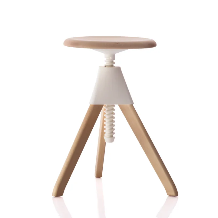 Magis - Tabouret Jerry The Wild Bunch (50-60 cm), blanc