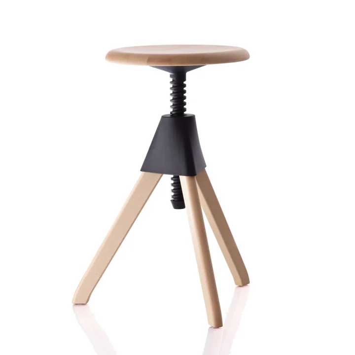 Magis - Tabouret Jerry The Wild Bunch (50-60 cm), noir