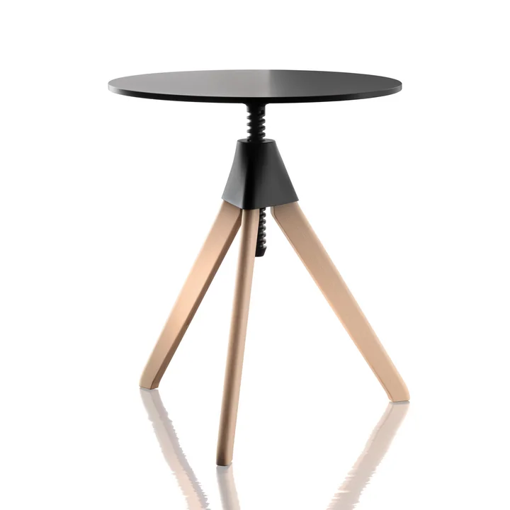 Magis - Table d'appoint Topsy The Wild Bunch, hêtre naturel/noir