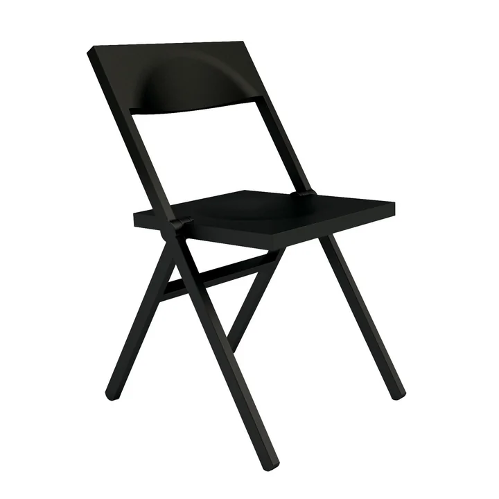 Alessi - Alessichair Piana Chaise pliante, noir