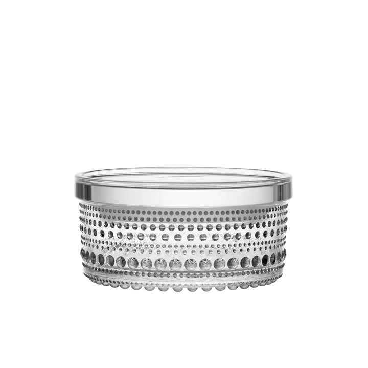 Kastehelmi Bocal de stockage 116 x 57 mm de Iittala en verre clair