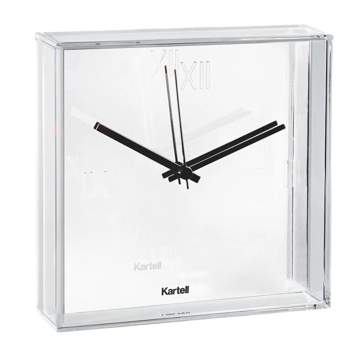Kartell - Horloge murale Tic & Tac, blanc 