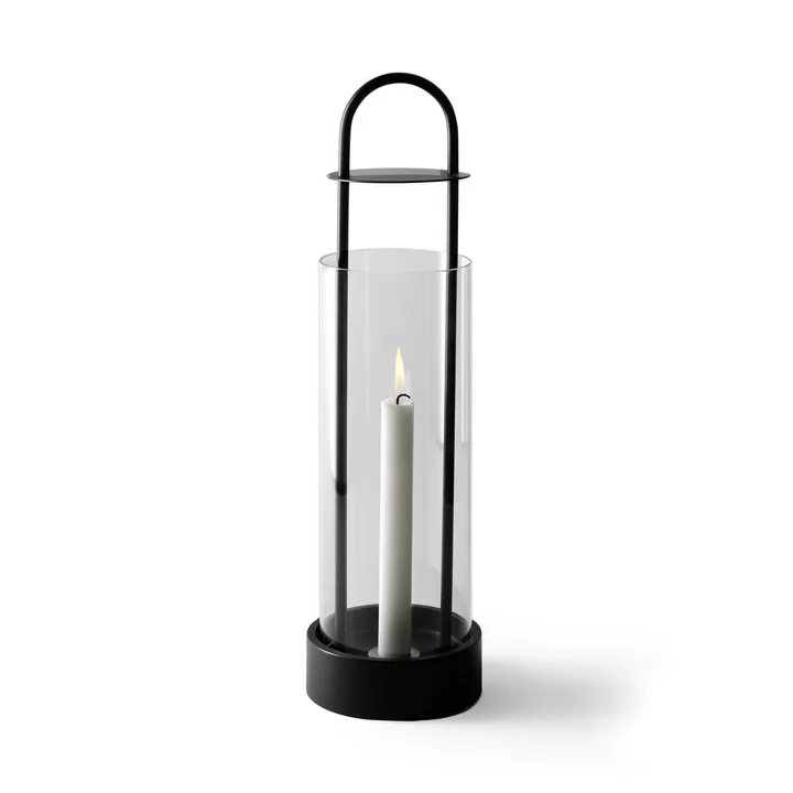 La lanterne Lotus en noir de Design House Stockholm