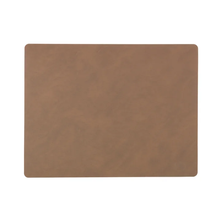 Set de table Square L 35 x 45 cm de Lind DNA dans Nupo Marron