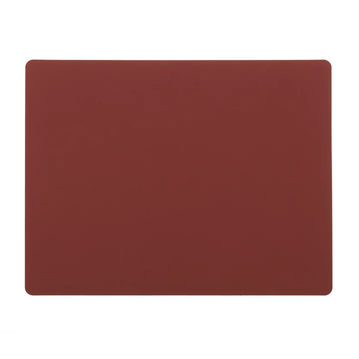 Set de table Square L 35 x 45 cm de Lind DNA dans Nupo Rouge