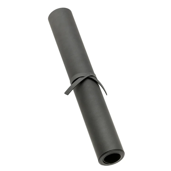 Chemin de table M 40 x 140 cm de Lind DNA en nupo anthracite