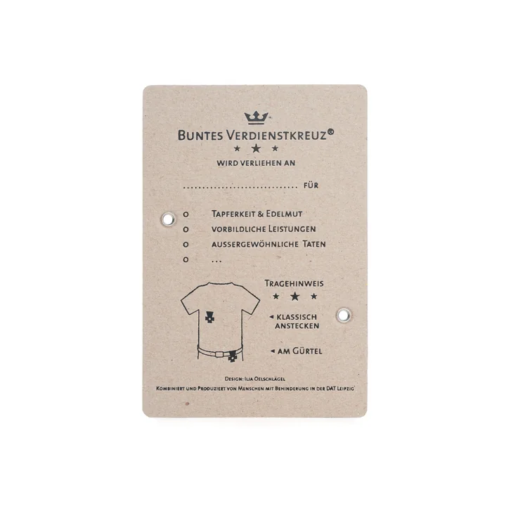 vonbox - Croix du mérite colorée