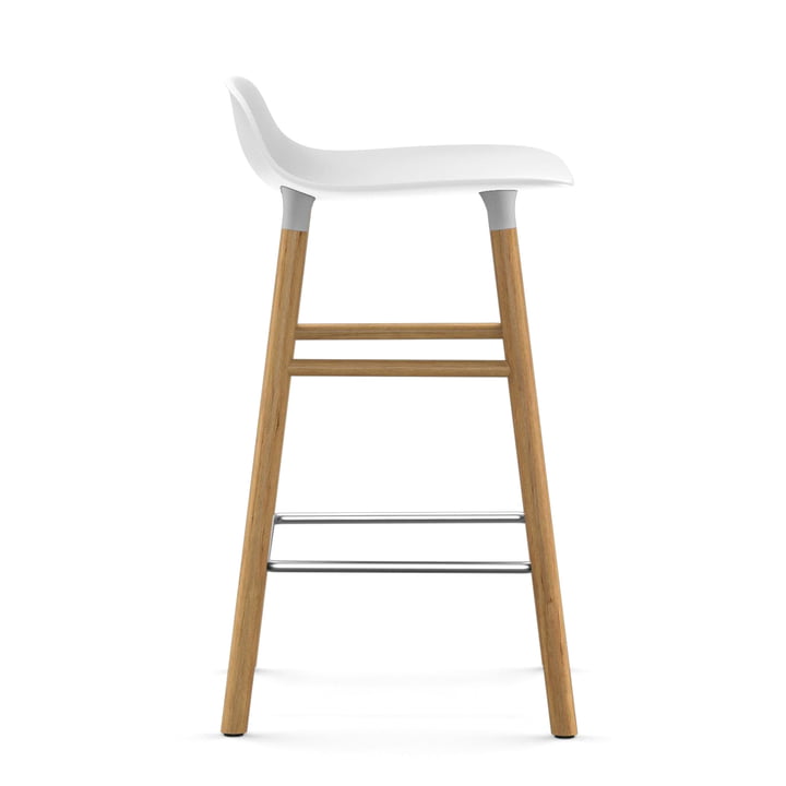 Le tabouret de bar Form 65 cm de Normann Copenhagen en chêne blanc