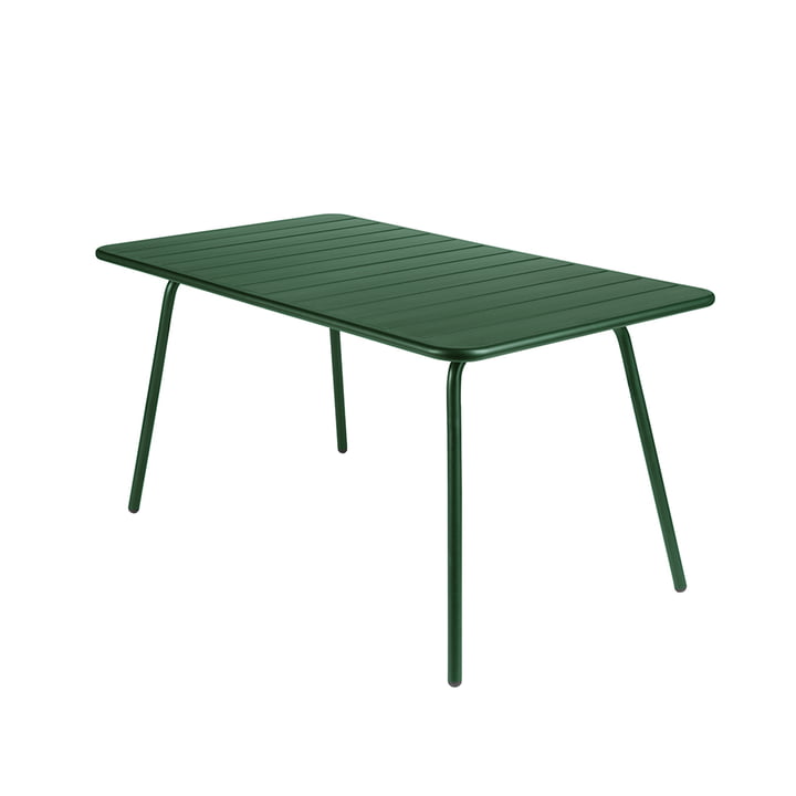 Luxembourg Table 80 x 143 cm de Fermob en vert cèdre