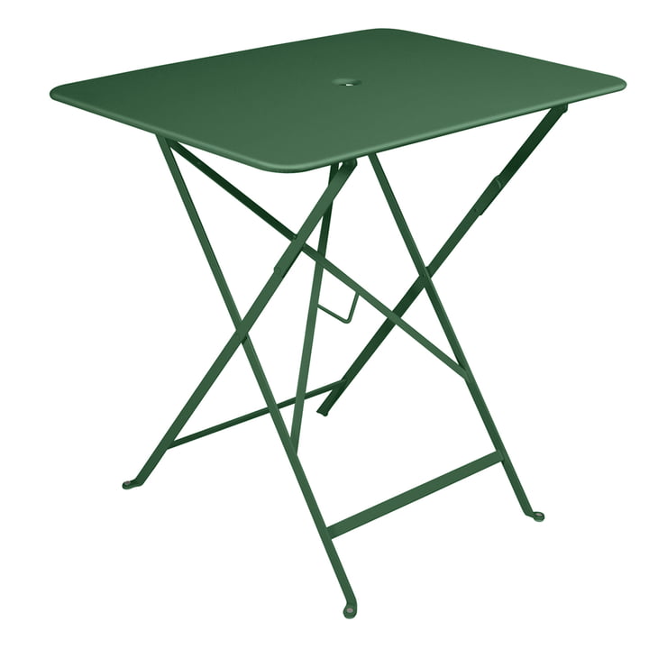 Bistro Table pliante 77 x 57 cm de Fermob en vert cèdre