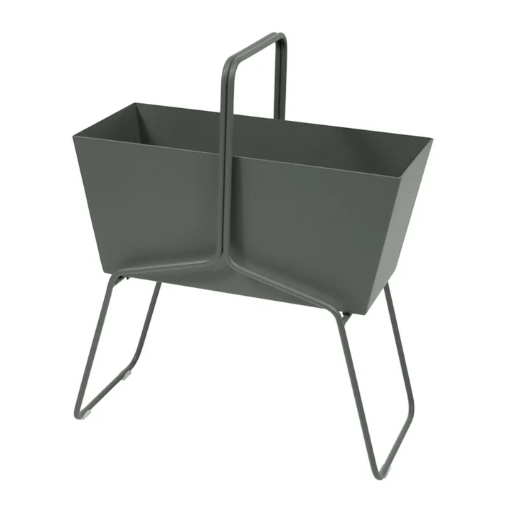 Fermob - Jardinière de fleurs haute Basket, romarin