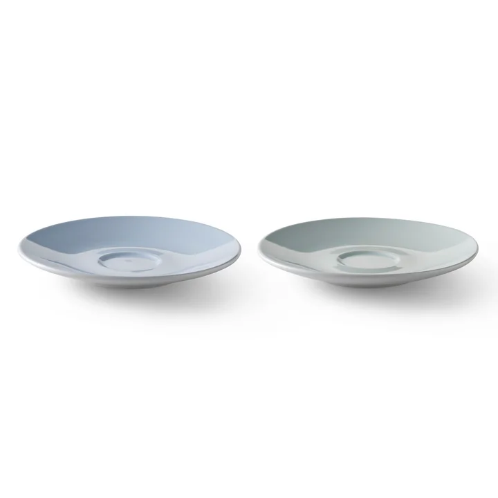 Stelton - Soucoupes Emma (lot de 2), bleu