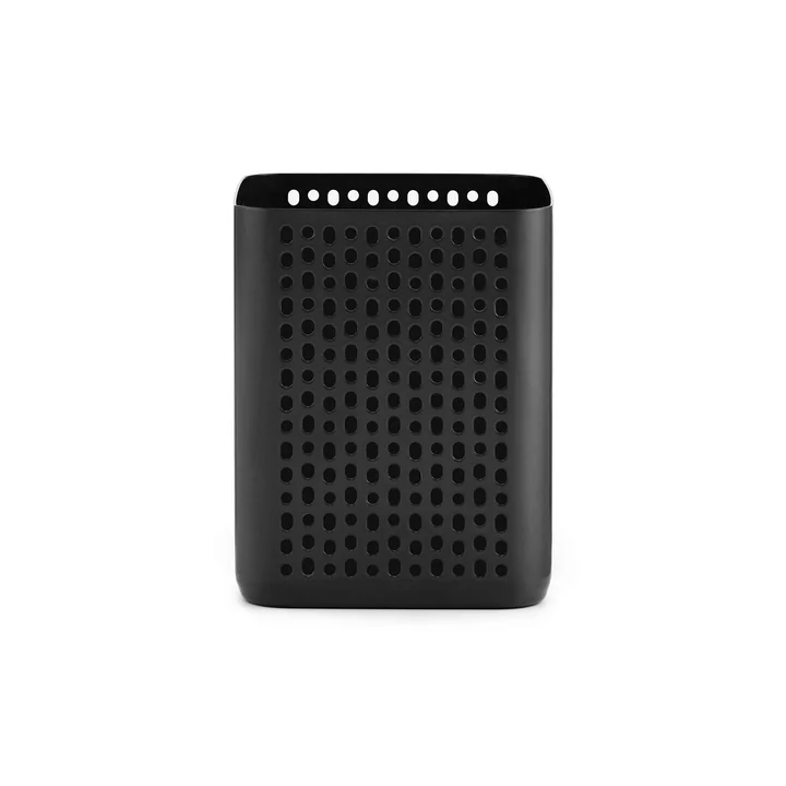 Boîte de rangement Nic Nac 10,5 x 10,5 x h13 cm de Normann Copenhagen en noir