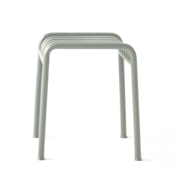 Le Palissade Tabouret de HAY en gris clair