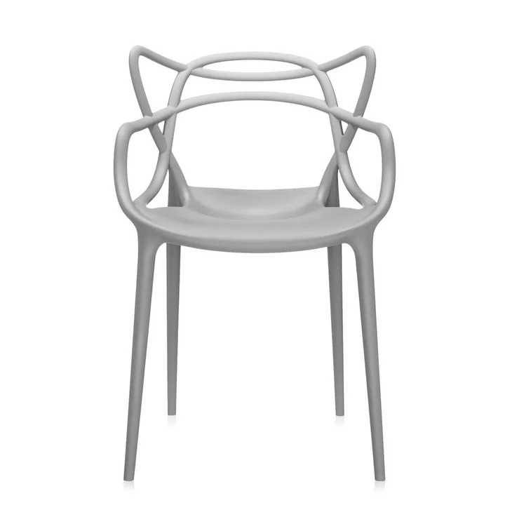 Kartell - Chaise Masters, gris