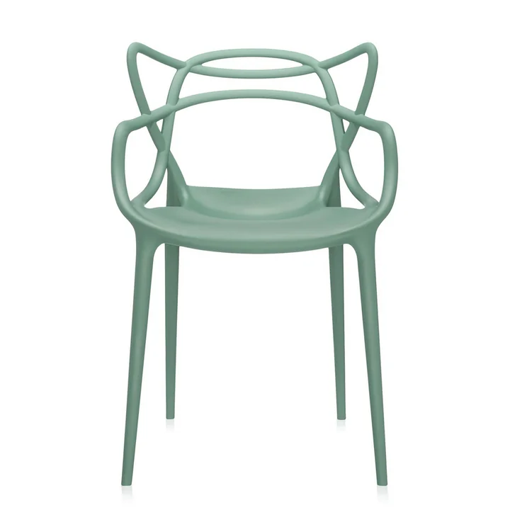 Kartell - Chaise Masters, vert sauge
